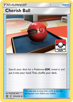 Cherish Ball - 191a/236 (League Cup) - 191a/236 (Reverse Holo)