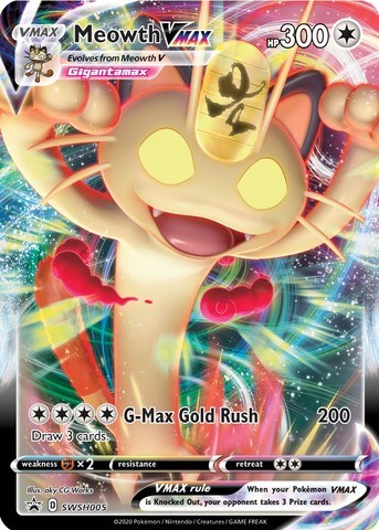 Meowth VMAX - SWSH005 - SWSH005 (Holo)