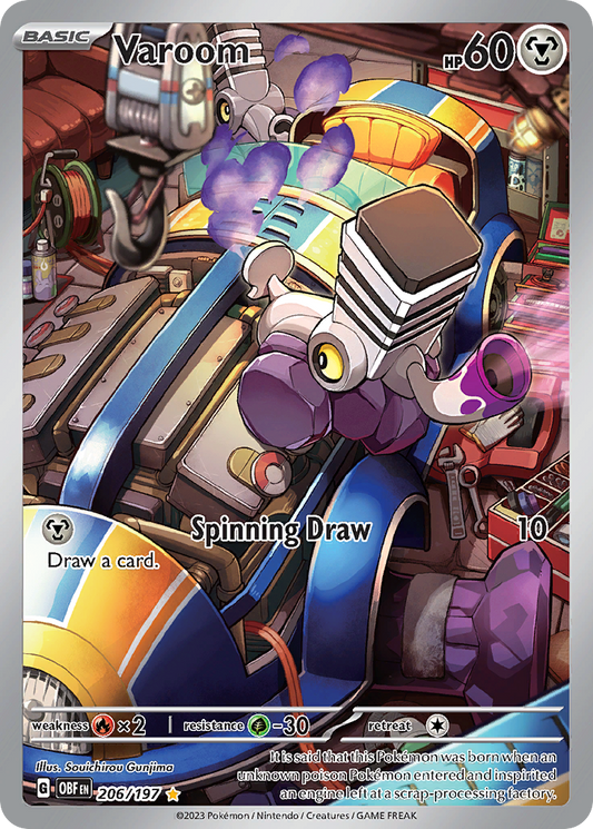 Varoom - 206/197 (Foil) Near Mint_Foil