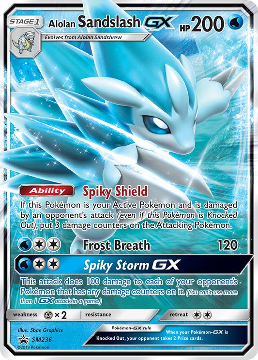 Alolan Sandslash GX - SM236 - SM236 (Holo)