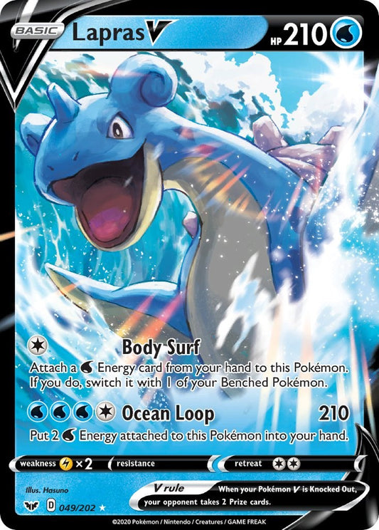 Lapras V - 049/202 (Holo)