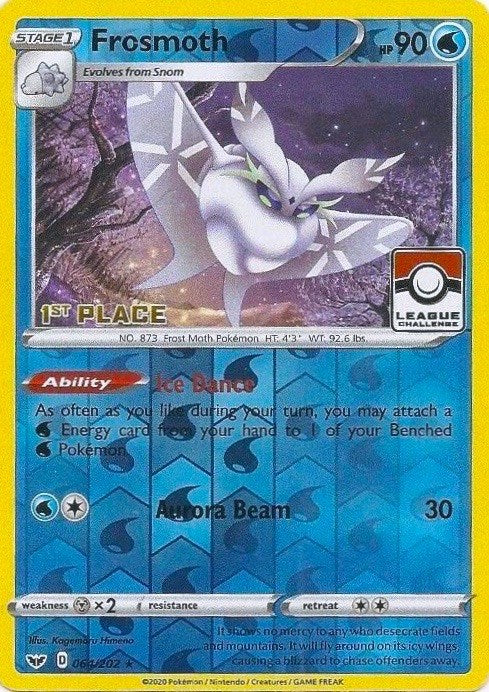 Frosmoth - 064/202 (League Challenge) [1st Place] - 064/202 (Reverse Holo)