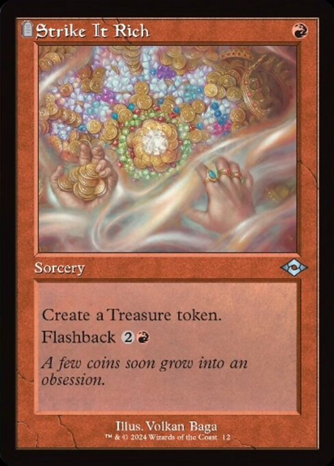 Strike It Rich Retro - 12 (Foil) Near Mint_Foil