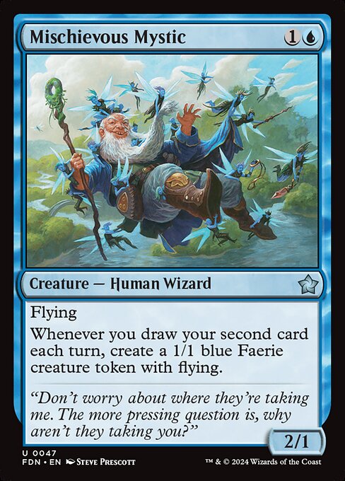 Mischievous Mystic (Non Foil) near_mint