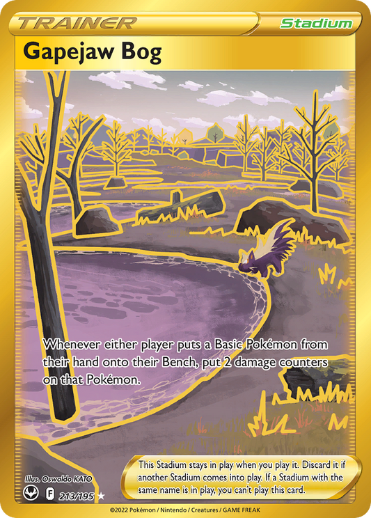 Gapejaw Bog - 213/195 (Foil) Near Mint_Foil