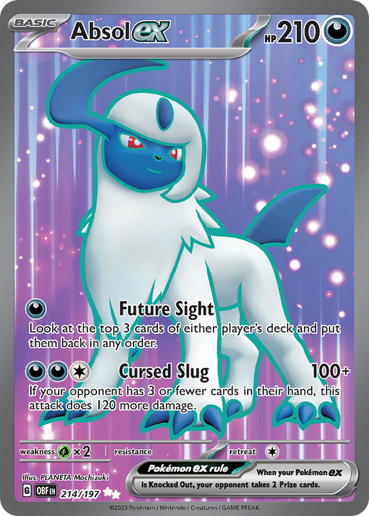 Absol ex - 214/197 (Foil) Near Mint_Foil