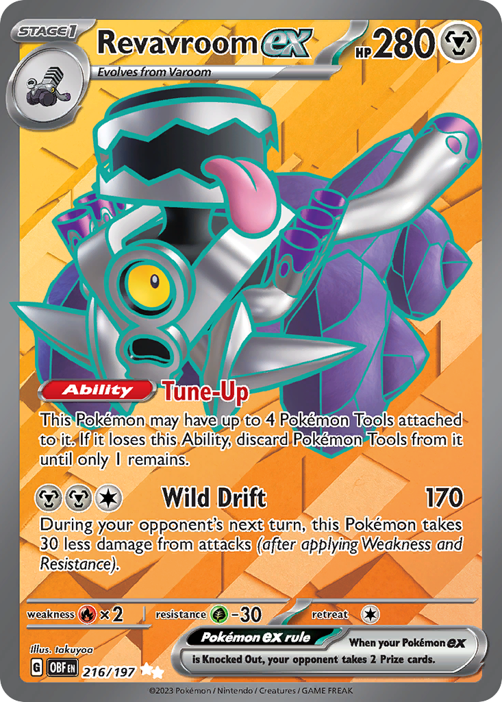 Revavroom ex - 216/197 (Foil) Near Mint_Foil