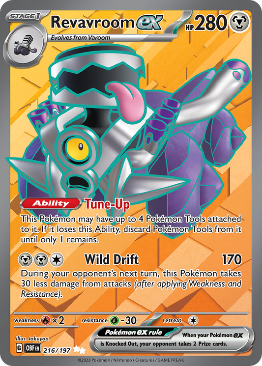 Revavroom ex - 216/197 (Foil) Near Mint_Foil