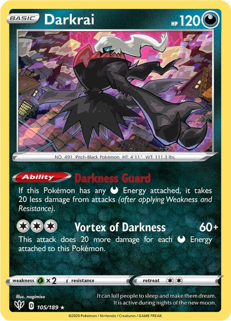 Darkrai - 105/189 (Holo)