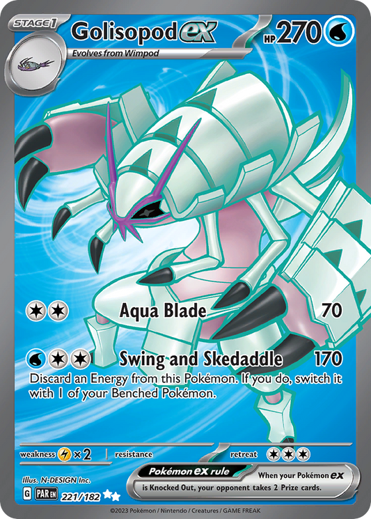 Golisopod ex - 221/182 (Foil) Near Mint_Foil