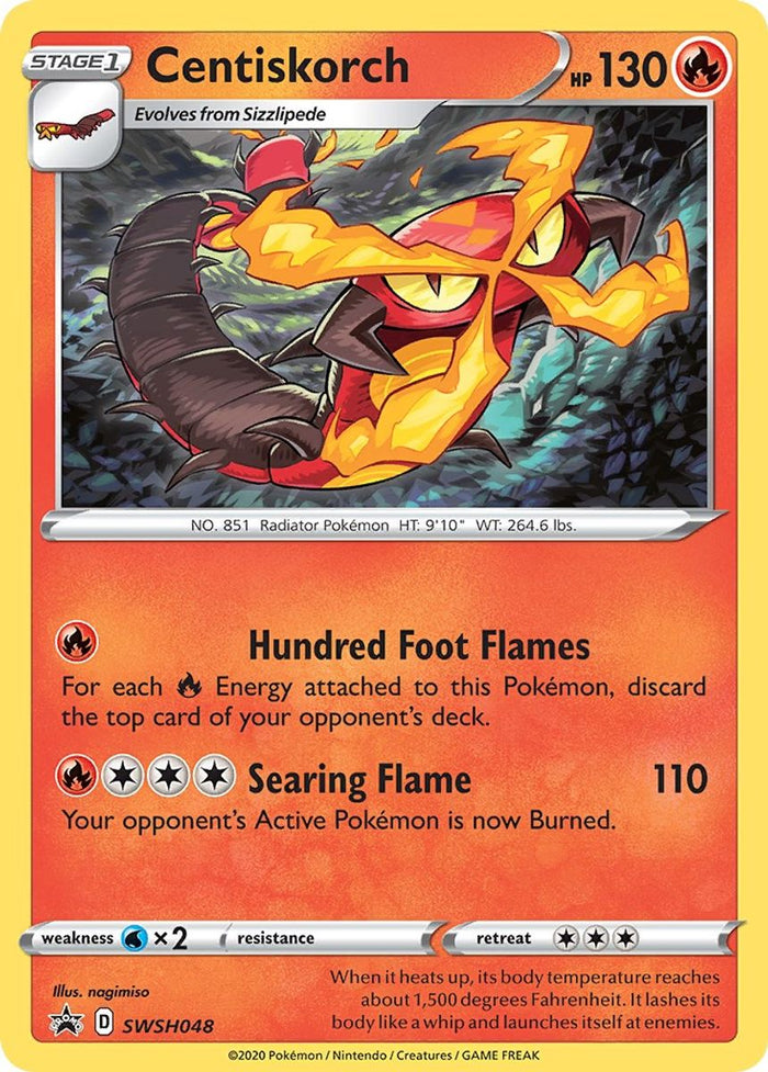 Centiskorch - SWSH048 - SWSH048 (Holo)