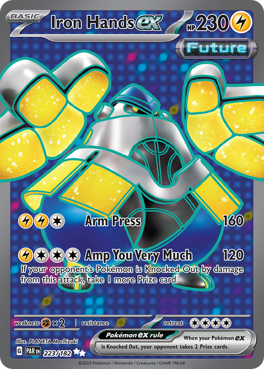 Iron Hands ex - 223/182 (Foil) Near Mint_Foil