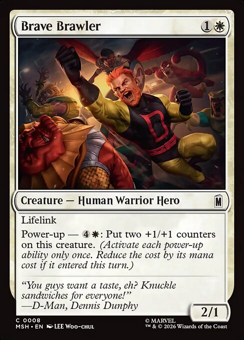 Brave Brawler - 8 (Foil)