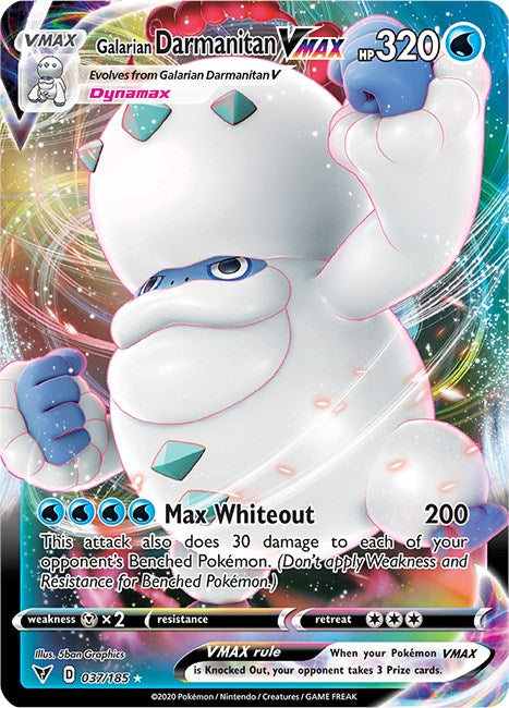 Galarian Darmanitan VMAX - 037/185 (Holo)