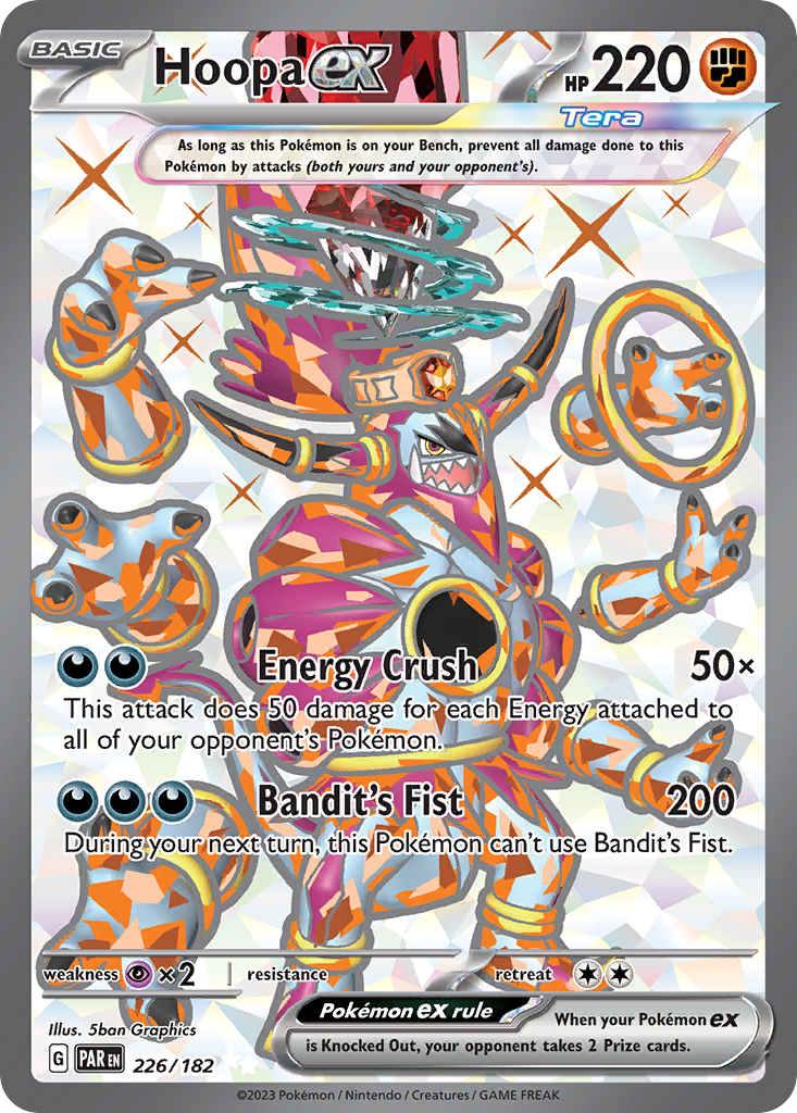 Hoopa ex - 226/182 (Foil) Near Mint_Foil