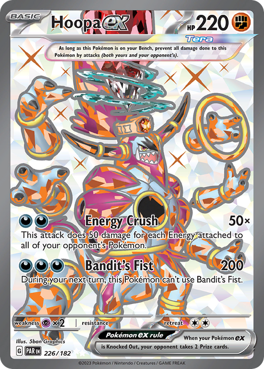 Hoopa ex - 226/182 (Foil) Near Mint_Foil
