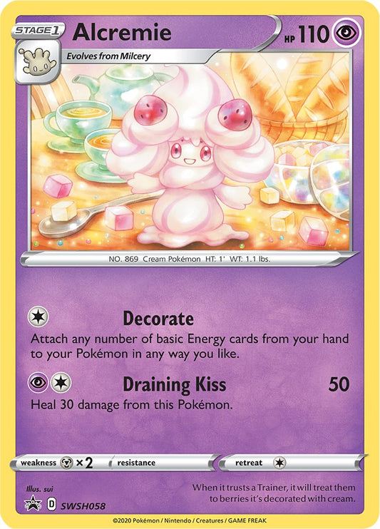 Alcremie - SWSH058 - SWSH058 (Holo)