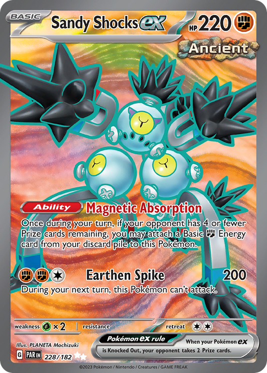 Sandy Shocks ex - 228/182 (Foil) Near Mint_Foil