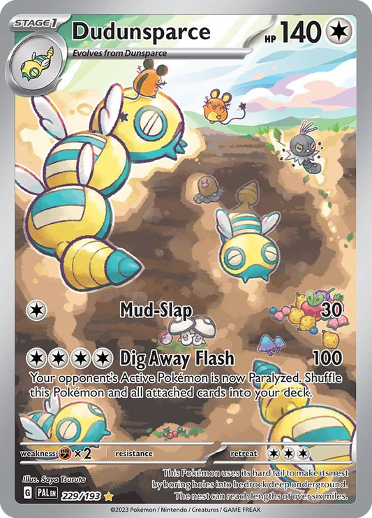 Dudunsparce - 229/193 (Foil) Near Mint_Foil