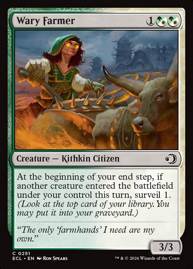 Wary Farmer - 251 (Foil)