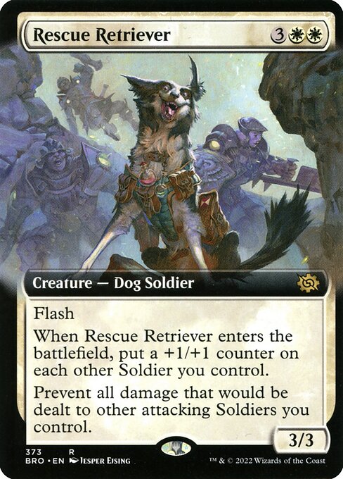 Rescue Retriever BRO #373 Non-Foil