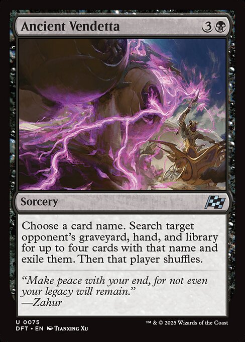 Ancient Vendetta - 75 (Normal) Near Mint_Non-Foil