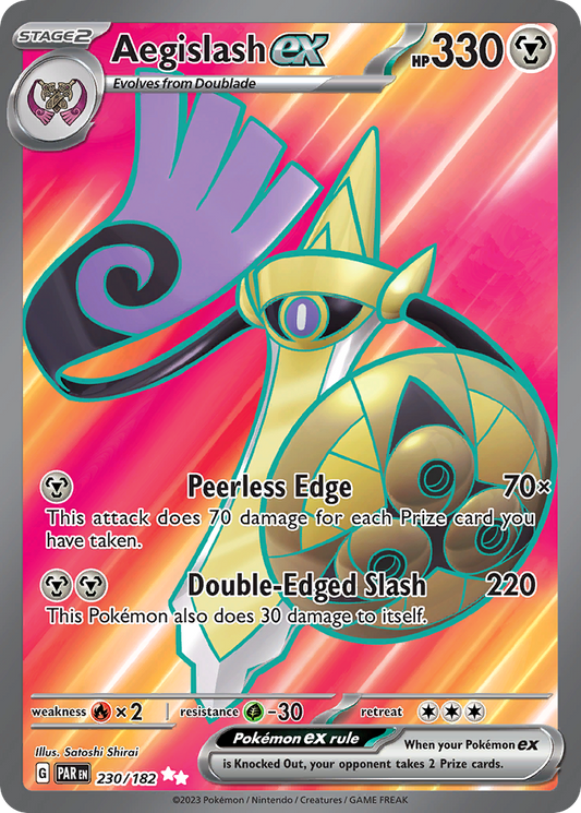 Aegislash ex - 230/182 (Foil) Near Mint_Foil
