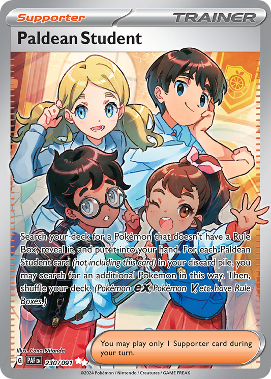 Paldean Student - 230/091 (Foil) Near Mint_Foil