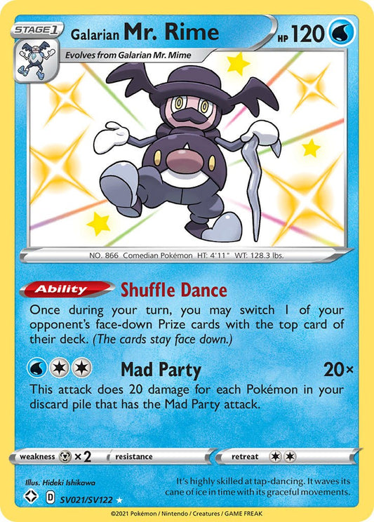Galarian Mr. Rime - SV021/SV122 (Holo)
