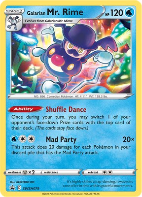 Galarian Mr. Rime - SWSH079 - SWSH079 (Holo)