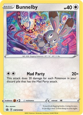 Bunnelby - SWSH082 - SWSH082 (Holo)