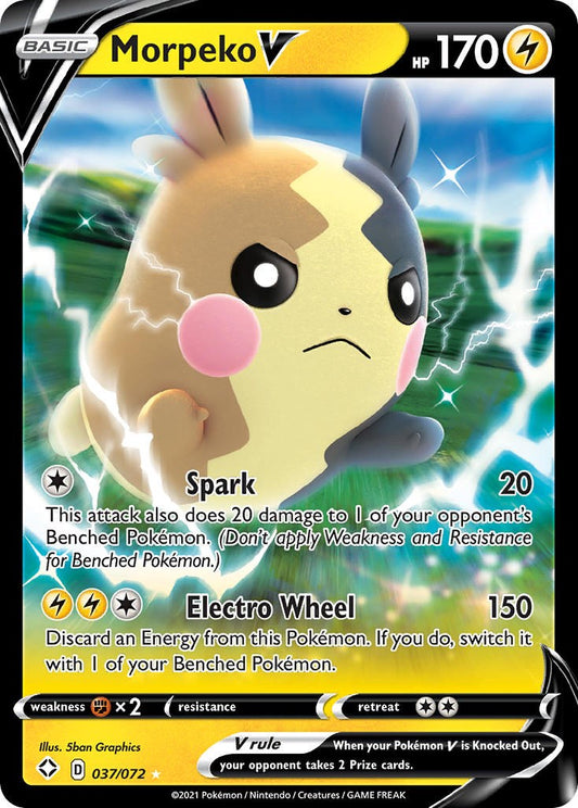 Morpeko V - 037/072 (Holo)