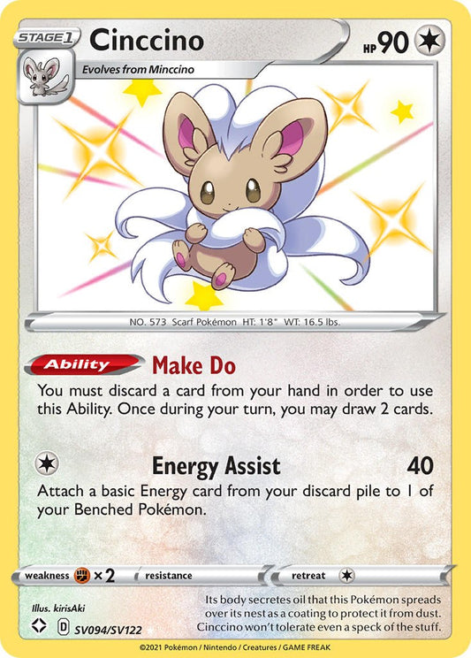 Cinccino - SV094/SV122 (Holo)