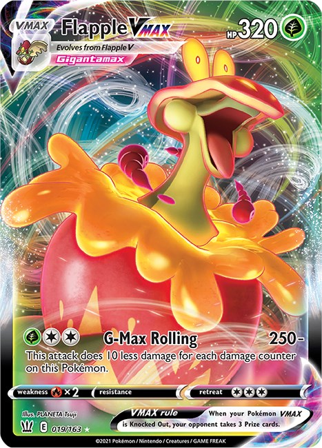 Flapple VMAX - 019/163 (Holo)