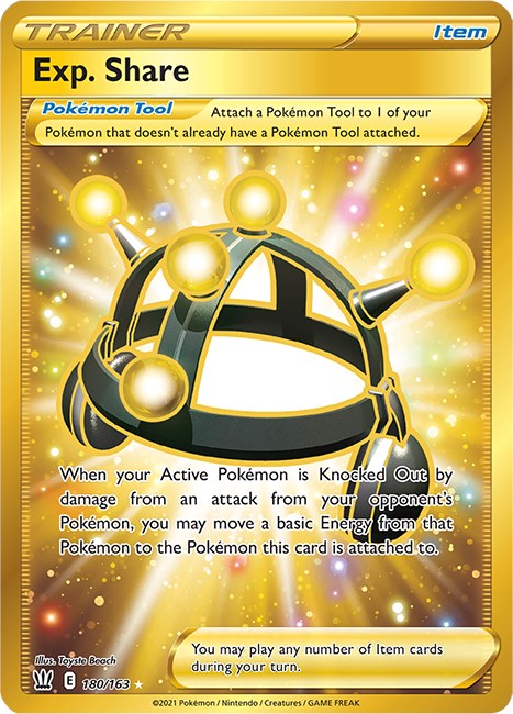 Exp. Share (Secret) - 180/163 (Holo)