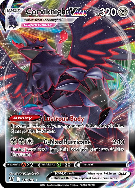 Corviknight VMAX - 110/163 (Holo)