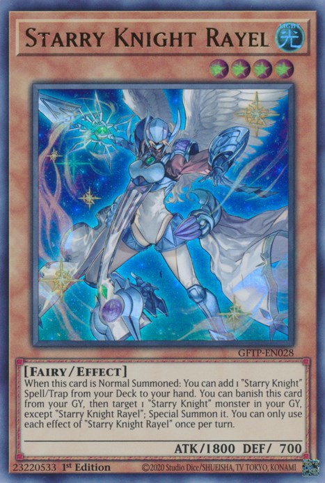 Starry Knight Rayel - GFTP-EN028 (Foil) Near Mint_Foil