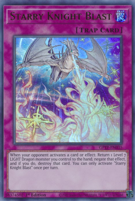Starry Knight Blast - GFTP-EN035 (Foil) Near Mint_Foil