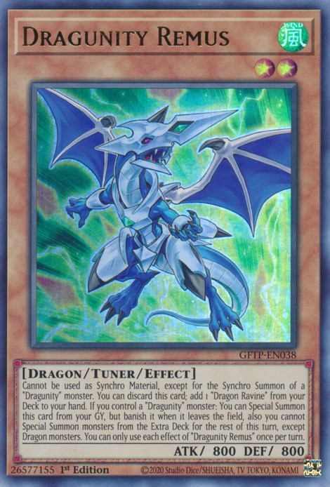 Dragunity Remus - GFTP-EN038 (Foil) Near Mint_Foil