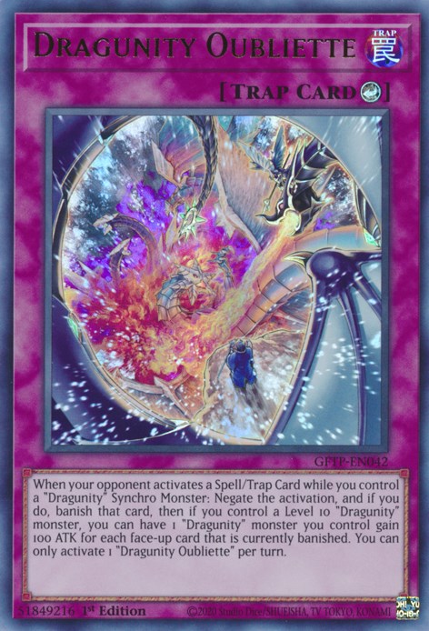 Dragunity Oubliette - GFTP-EN042 (Foil) Near Mint_Foil