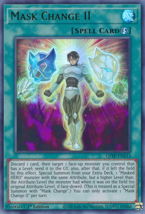 Mask Change II - GFTP-EN113 (Foil) Near Mint_Foil