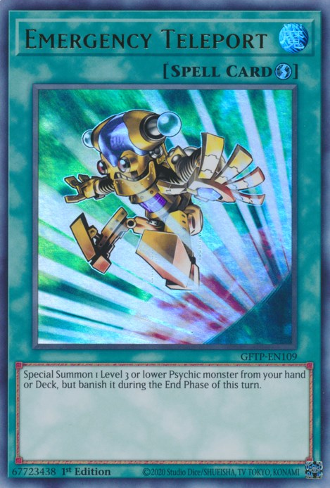 Emergency Teleport - GFTP-EN109 (Foil) Near Mint_Foil