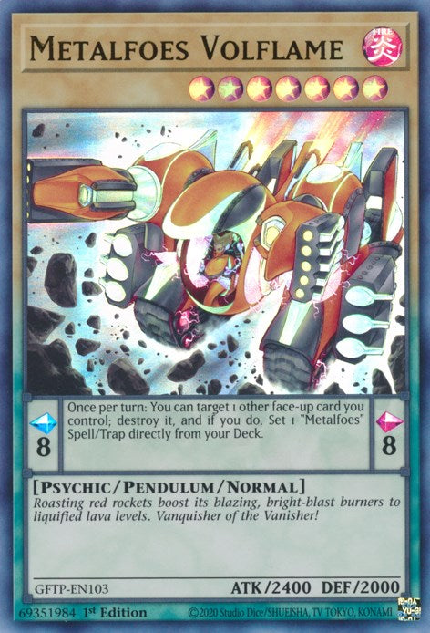 Metalfoes Volflame - GFTP-EN103 (Foil) Near Mint_Foil