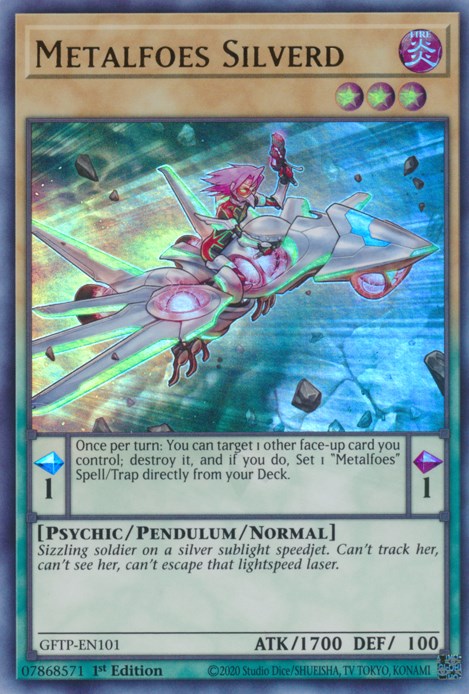 Metalfoes Silverd - GFTP-EN101 (Foil) Near Mint_Foil