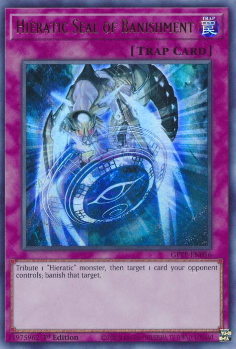 Hieratic Seal of Banishment - GFTP-EN056 (Foil) Near Mint_Foil