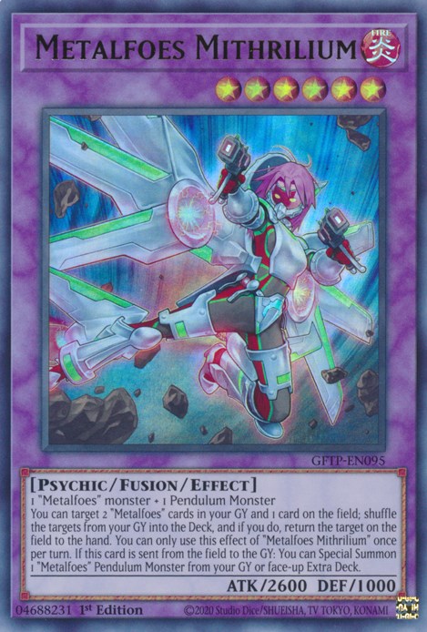 Metalfoes Mithrilium - GFTP-EN095 (Foil) Near Mint_Foil
