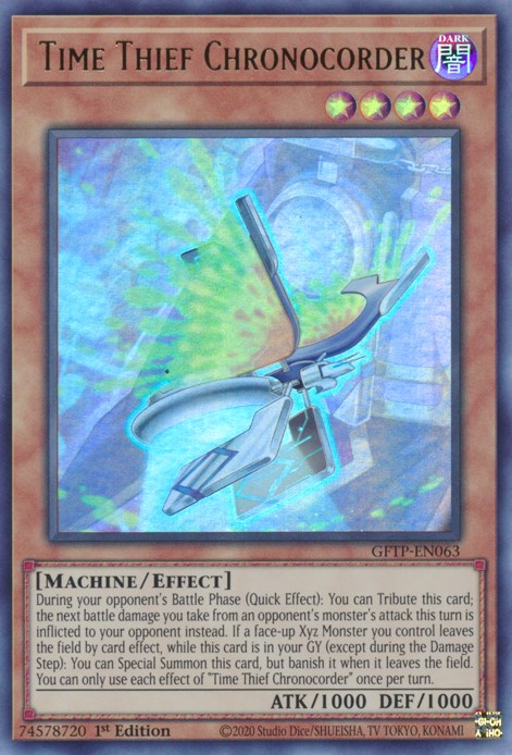 Time Thief Chronocorder - GFTP-EN063 (Foil) Near Mint_Foil