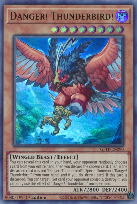 Danger! Thunderbird! - GFTP-EN090 (Foil) Near Mint_Foil