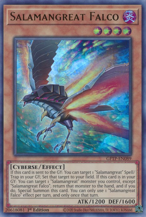 Salamangreat Falco - GFTP-EN089 (Foil) Near Mint_Foil