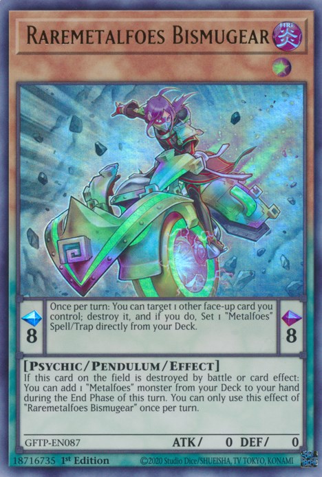 Raremetalfoes Bismugear - GFTP-EN087 (Foil) Near Mint_Foil
